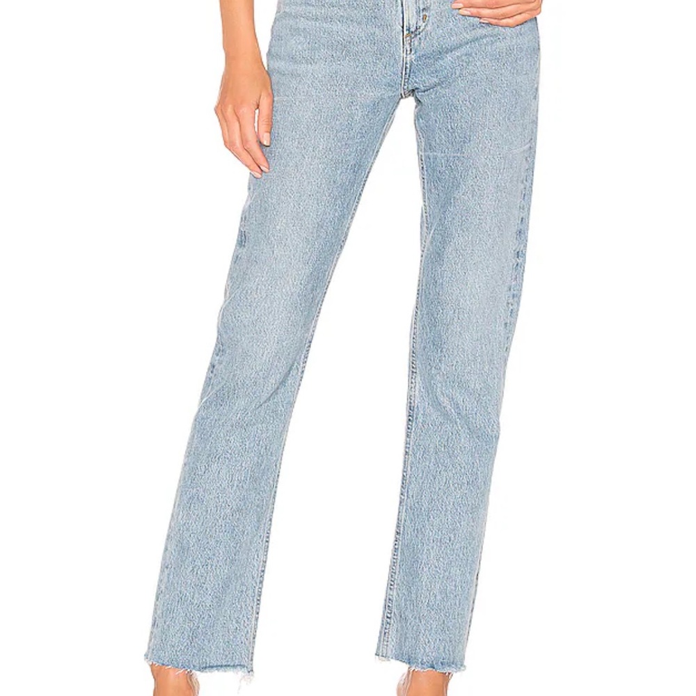 Agolde Classic Light Blue Women's Jeans